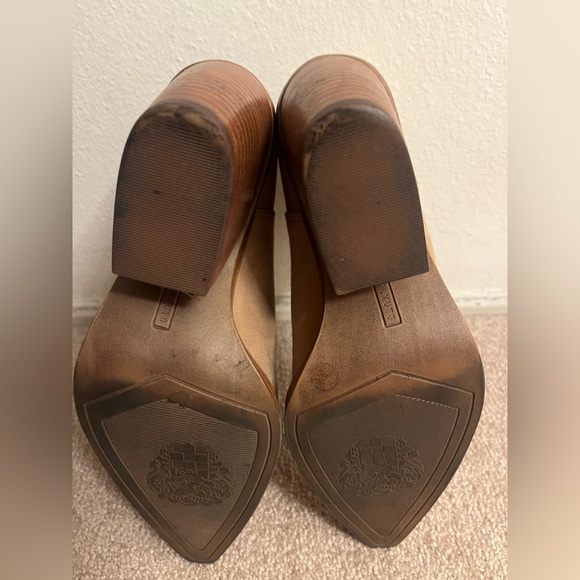 Vince Camuto Gigietta Tan Ankle Boots - Picture 4 of 5